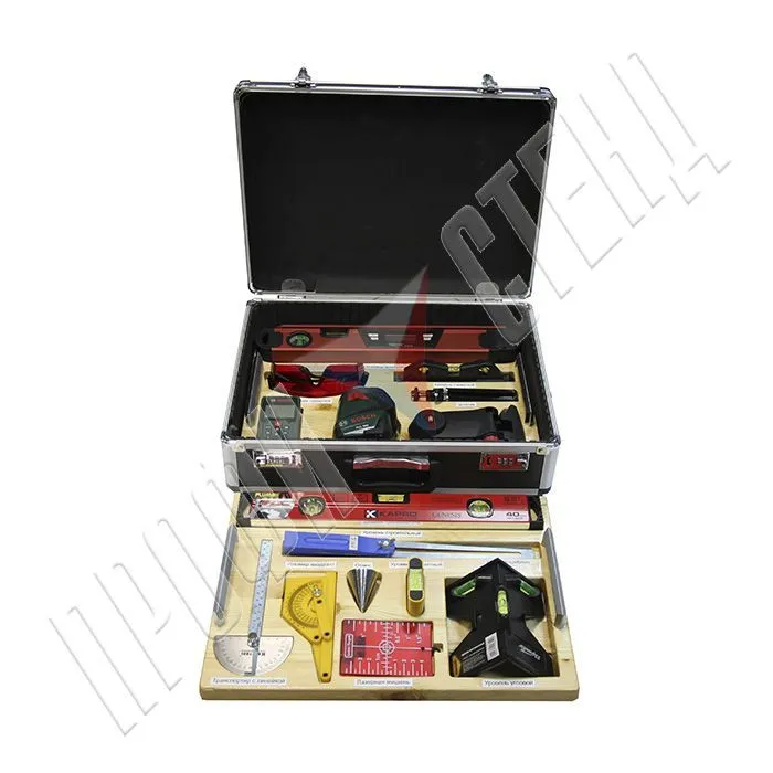 Демонстрационный набор 2 "Измерительные приборы, применяемые при строительстве"