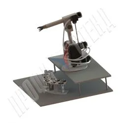 Учебный электромеханический робот с 3-мя степенями подвижности РОБИН РСС-1 Сфера USB