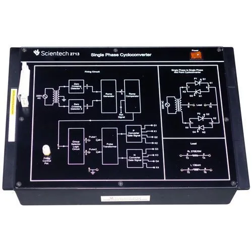 Однофазный циклоконвертер <br> <span style="font-size: 0.9em; color: #e67e22;"> Scientech 2713</span>