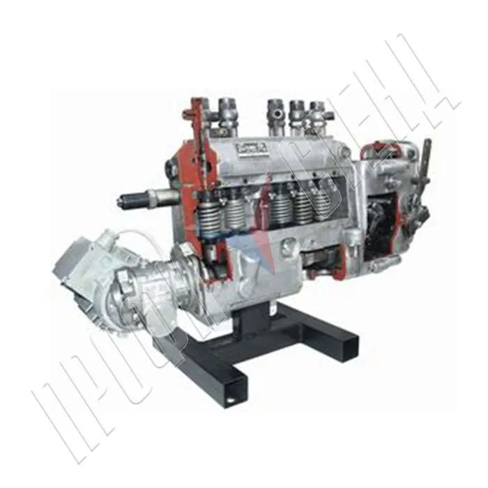 Топливный насос высокого давления в разрезе с электромеханическим приводом  –  ЯМЗ