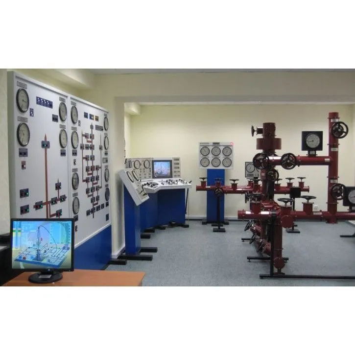 Тренажер - имитатор бурения скважин на шельфе и в море АМТ-241