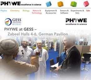 Посетите компанию PHYWE на выставке GESS в Дубае