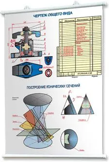 Плакат инженерная графика